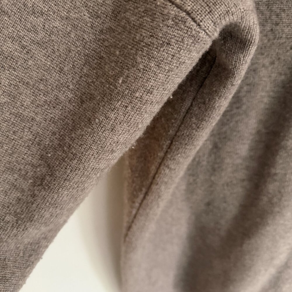 Naadam Cashmino Tunic Hoodie Cashmere Wool Sweater Sz M - Picture 7 of 9